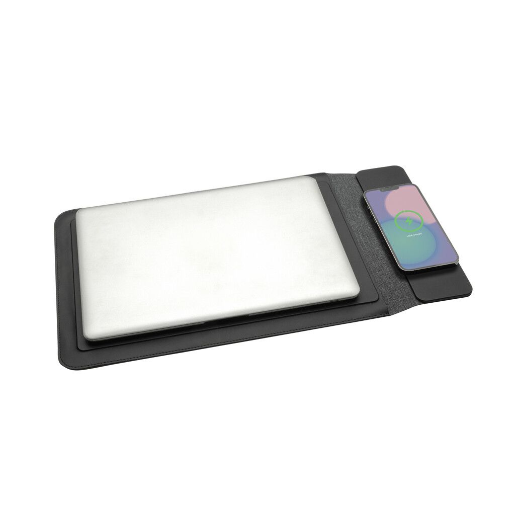 Swiss Peak magnet. 15,6" Laptop-Sleeve mit 15W Ladefunktion - schwarz-38
