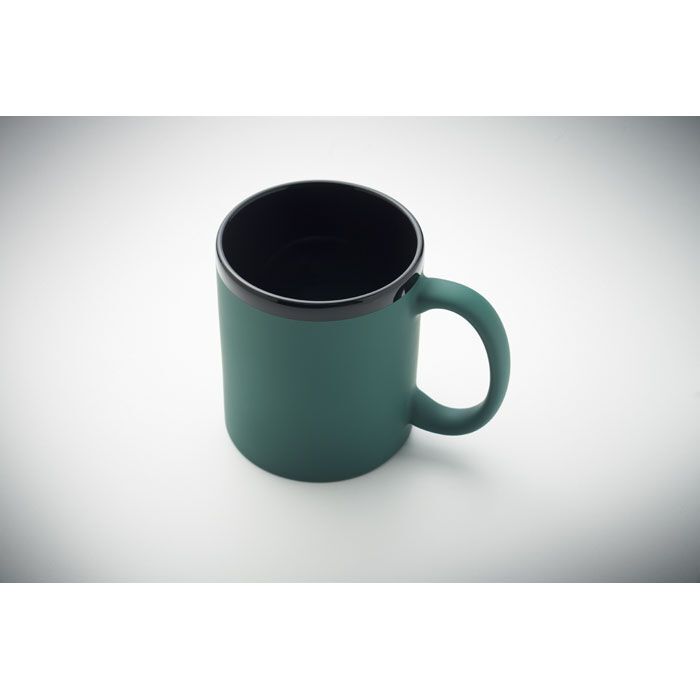 Keramikbecher für Laser 300 ml RUBY - dunkelgrün-657