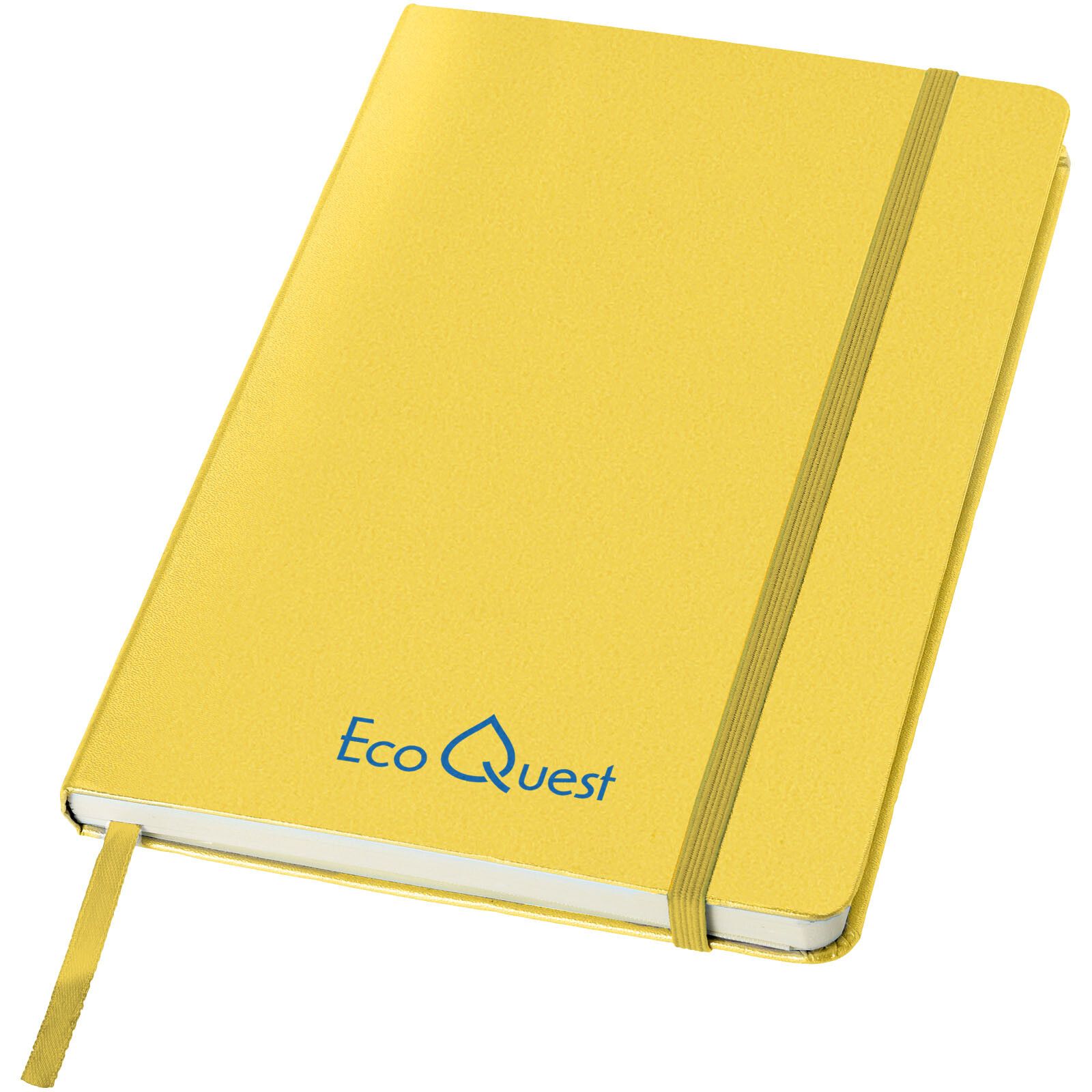 Classic A5 Hard Cover Notizbuch - gelb-755