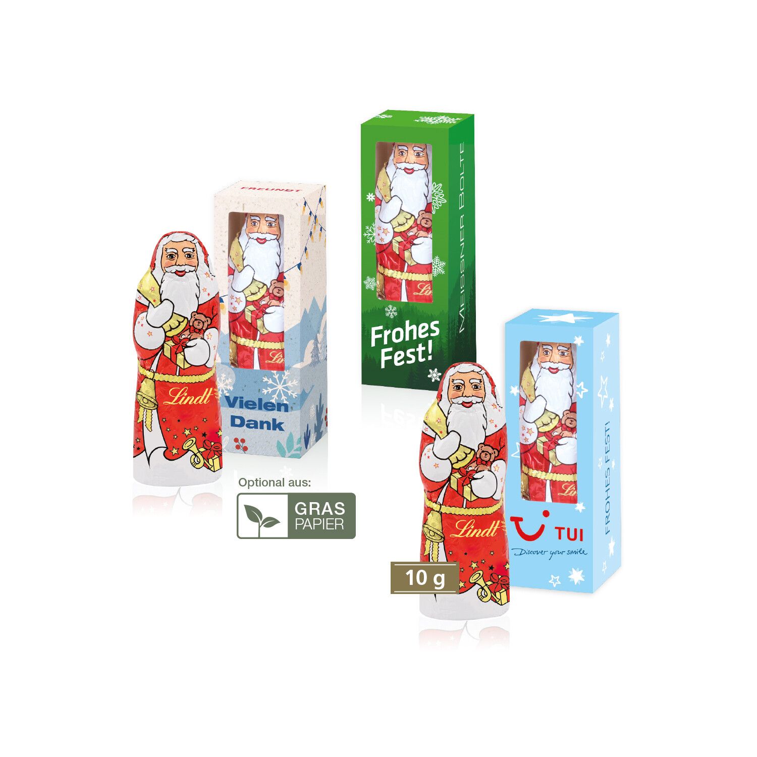 Weihnachtsmann von Lindt, 10 g-637