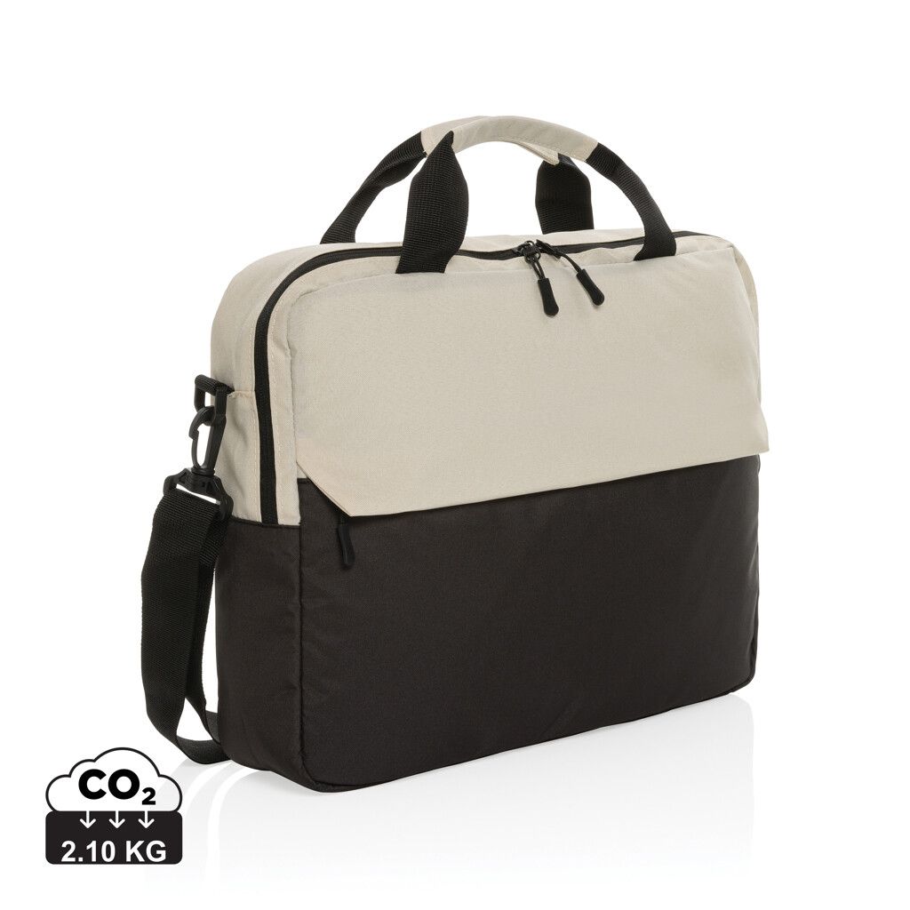 Kazu AWARE™ 15,6" RPET Laptop-Tasche - off white-632