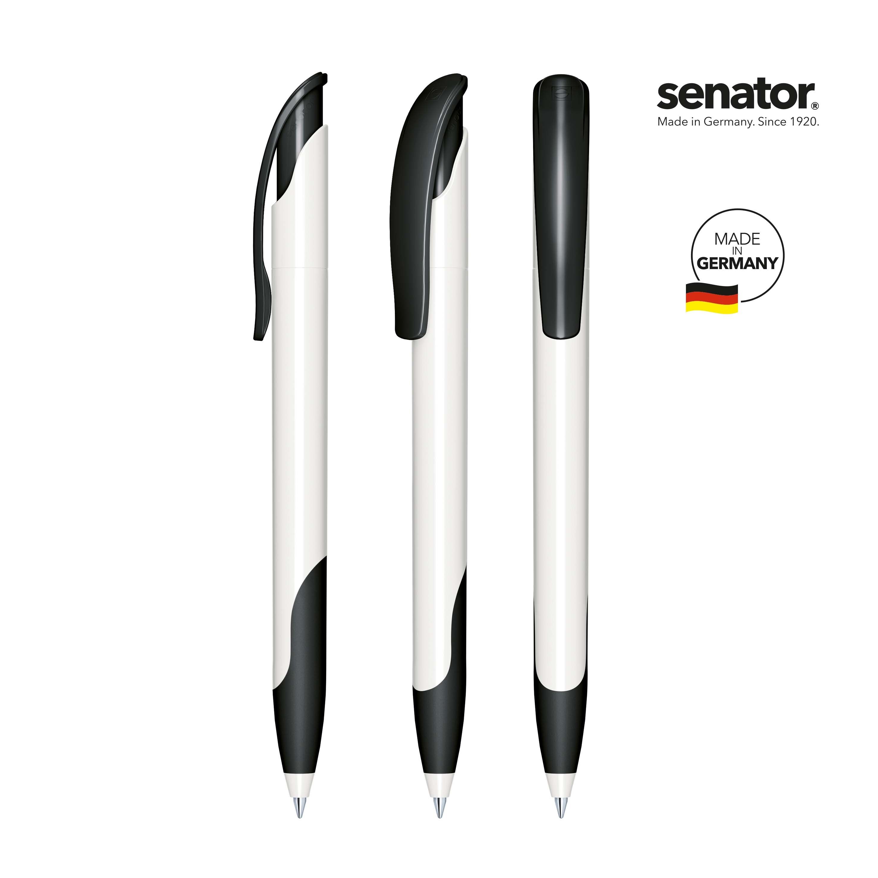 Challenger Polished Basic SG Druckkugelschreiber - weiß - schwarz-726