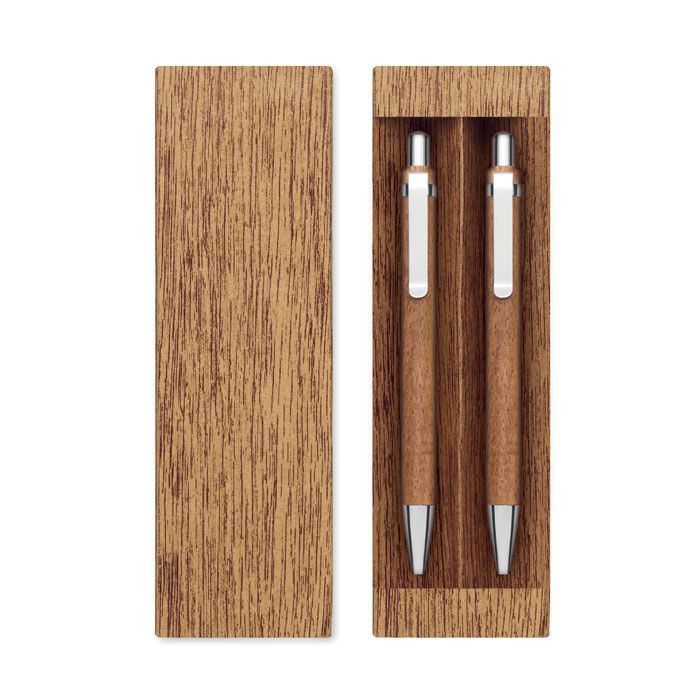 Schreibgeräte-Set Akazienholz JAKARTA SET - holz-41