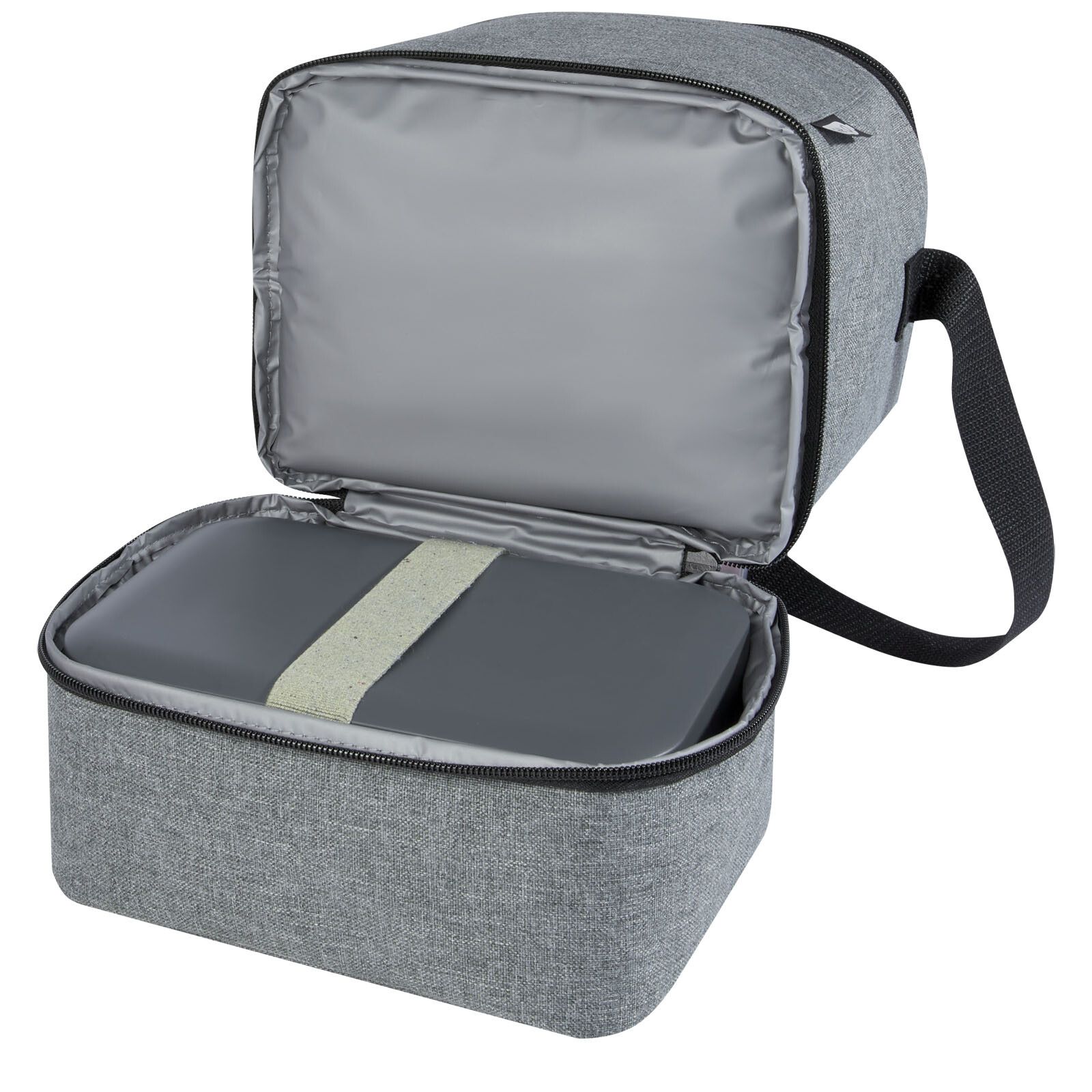 Tundra GRS rPET Lunch Kühltasche für 9 Dosen 9L - heather grau-603