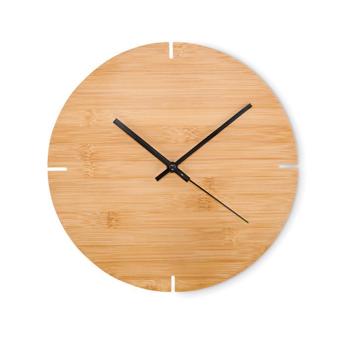 Wanduhr Bambus ESFERE - holz-21