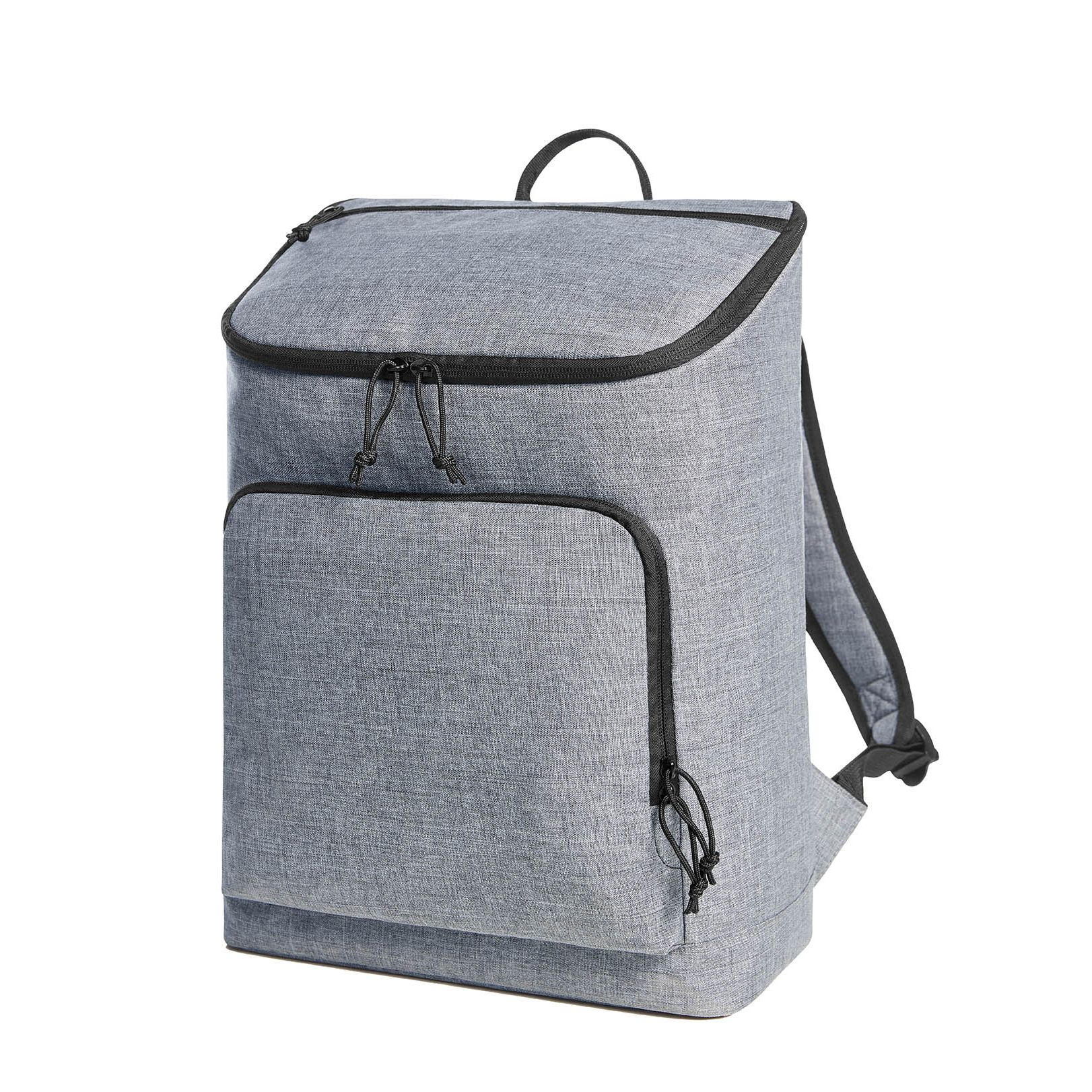Kühl-Rucksack TREND - grau meliert-104