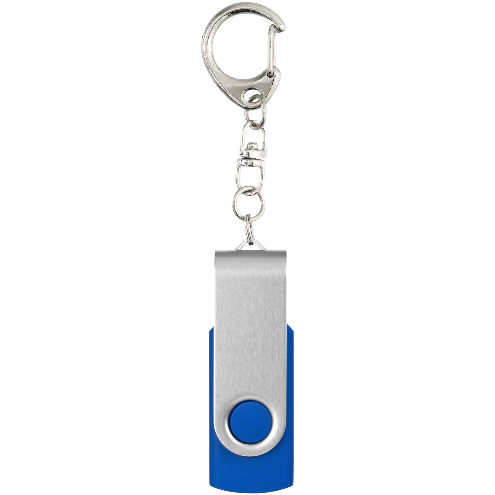 Twister mit Schlüsselanhänger USB-Stick - royalblau - 1 GB-209