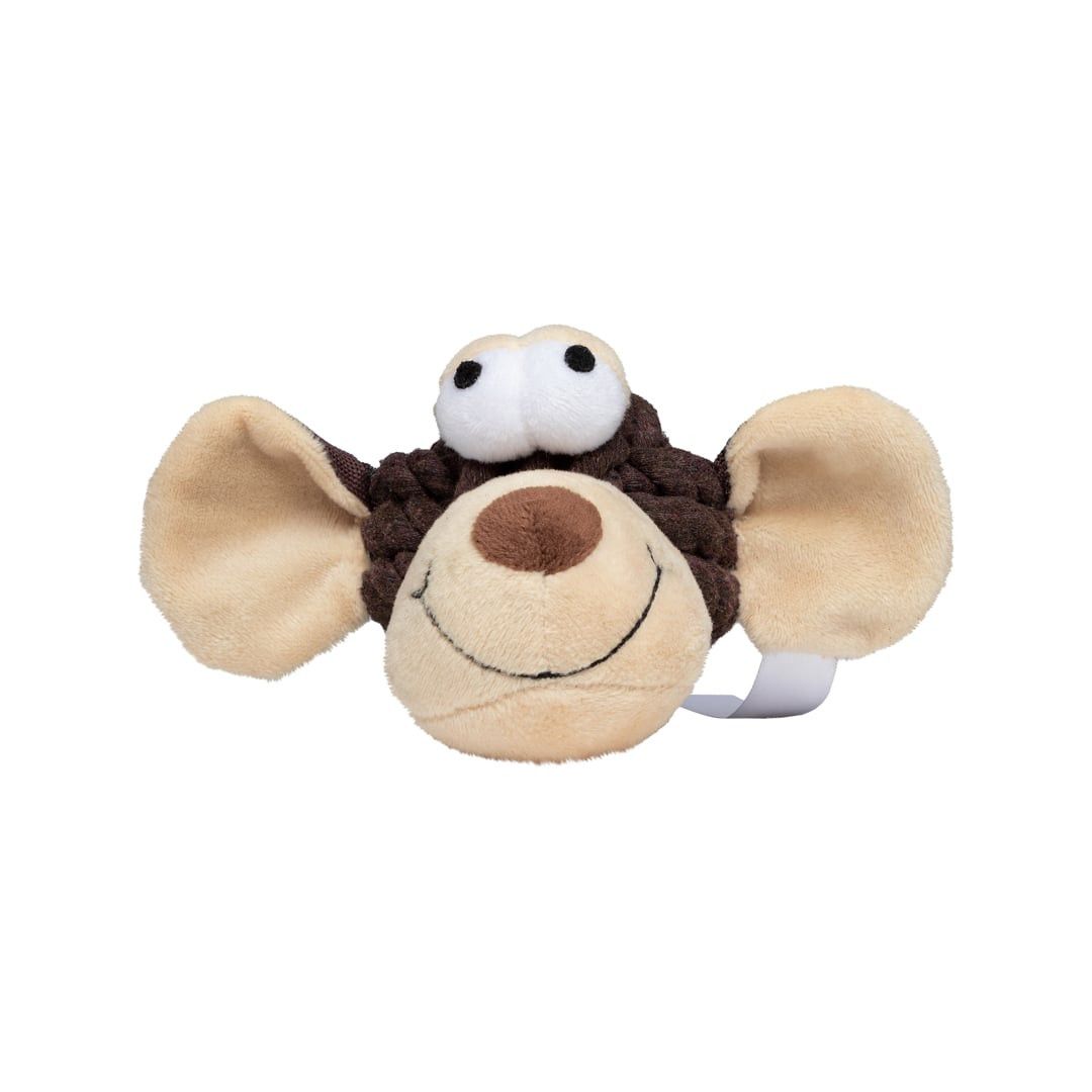 MiniFeet® Hundespielzeug Knotentier Affe - braun-916