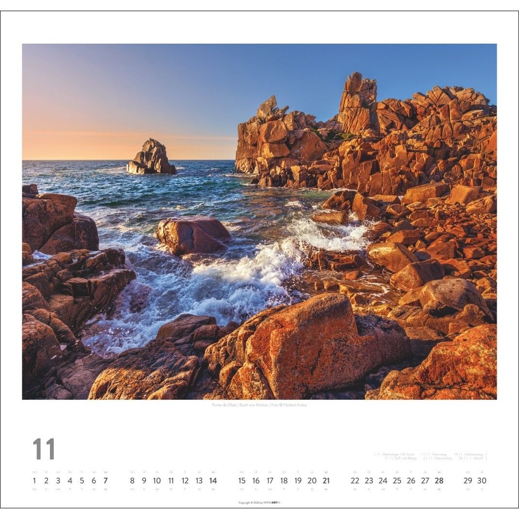 Bretagne - Landschaft & Natur Kalender-197