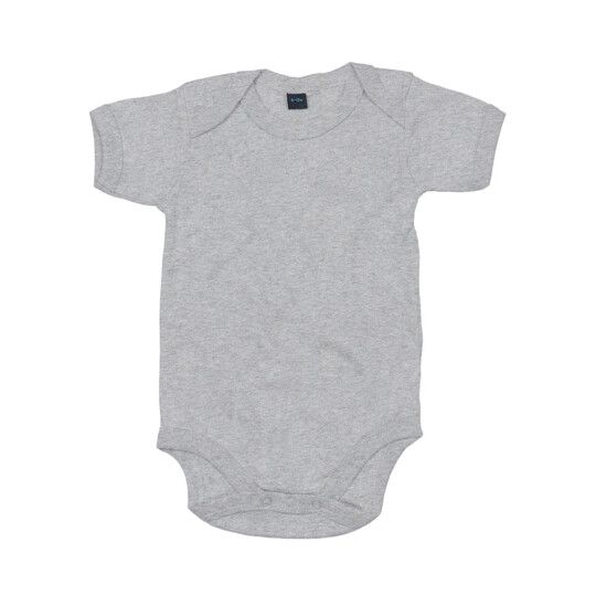 Baby Bodysuit für Kinder - heather grey melange-330