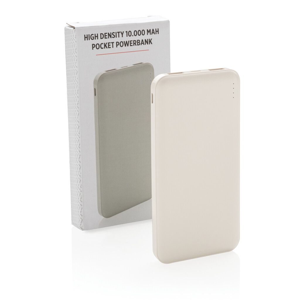 High Density 10.000 mAh Pocket Powerbank - weiß-950