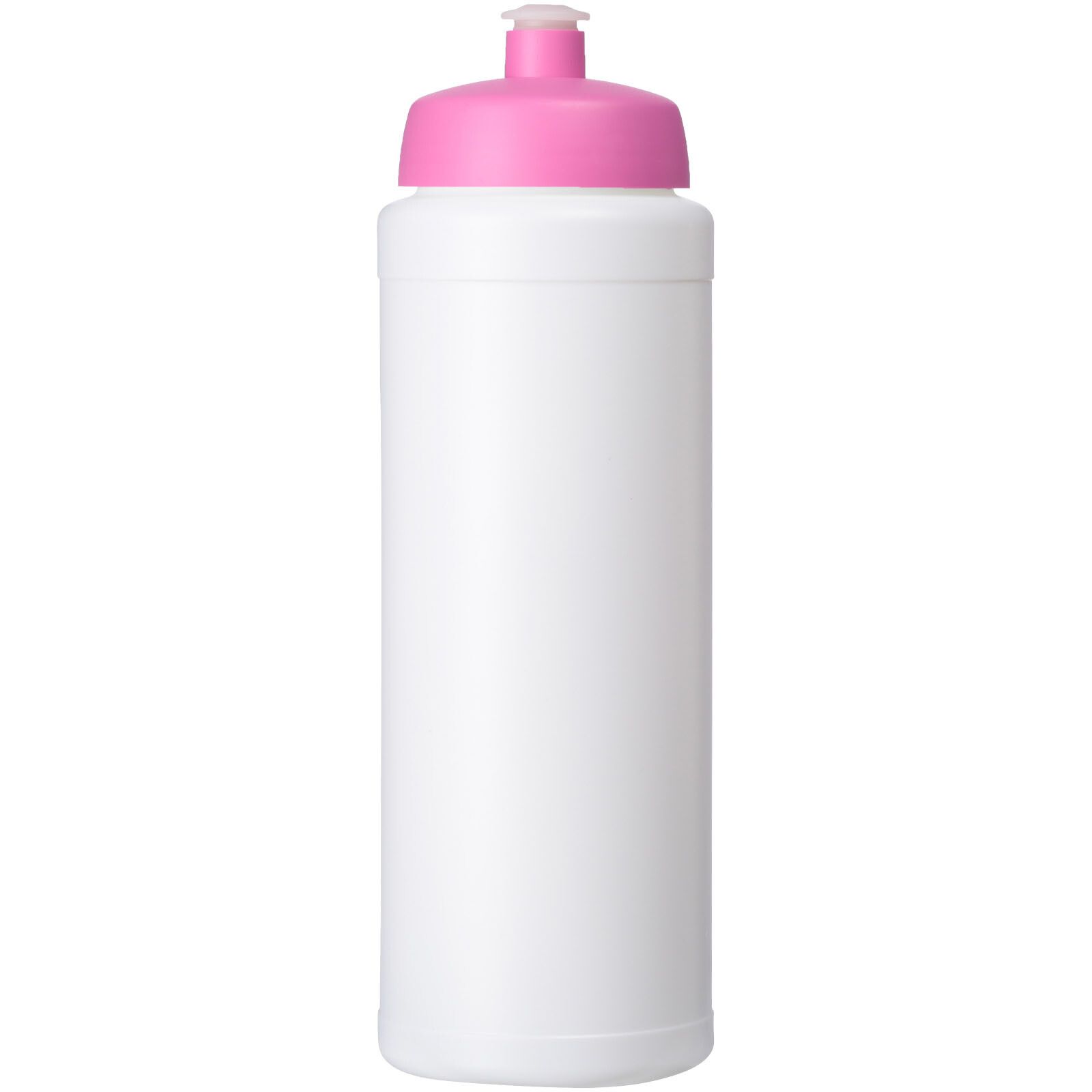 Baseline Plus grip 750 ml Sportflasche mit Sportdeckel - weiss -  rosa-472