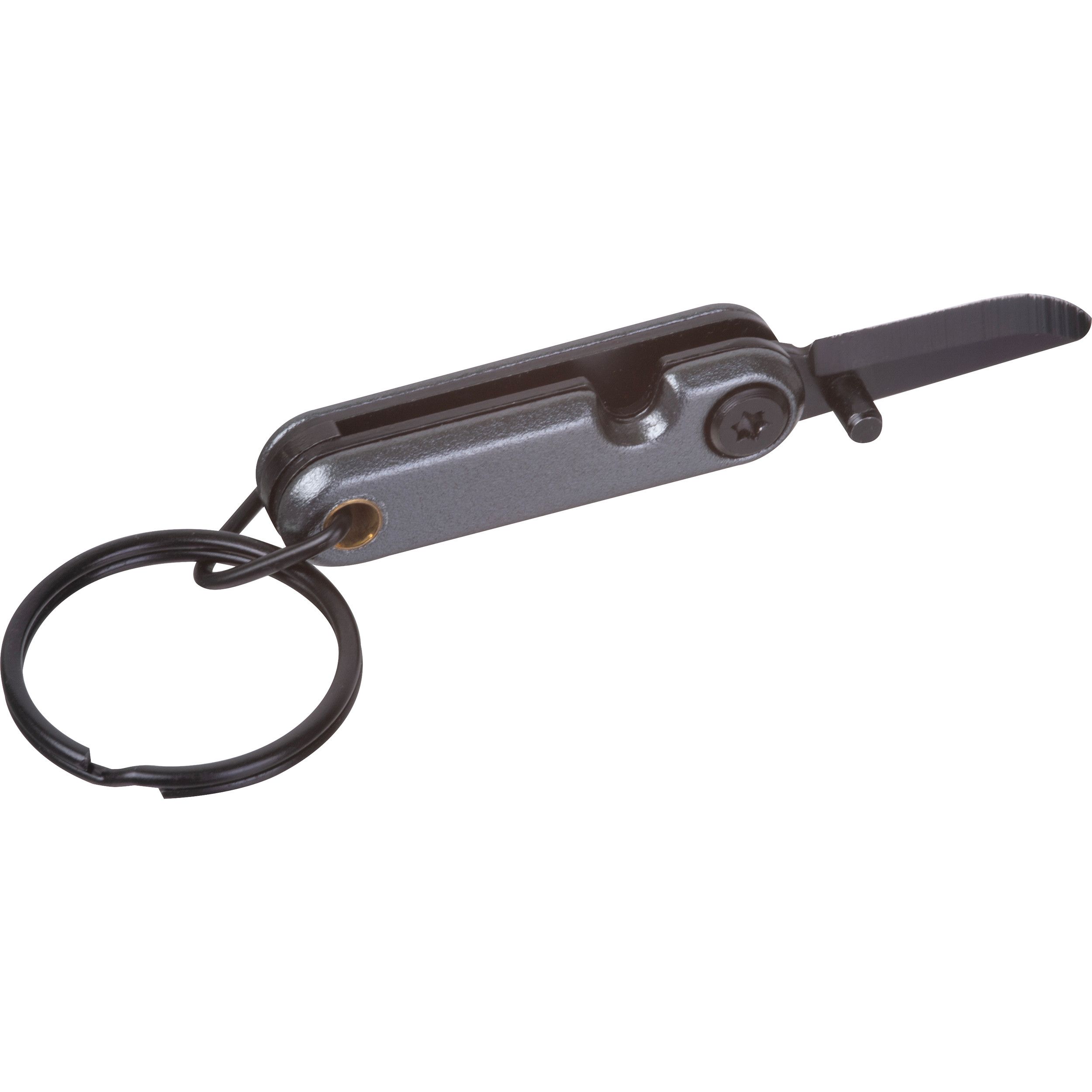 Mini Edelstahl Taschenmesser HOWARD - anthrazit-807