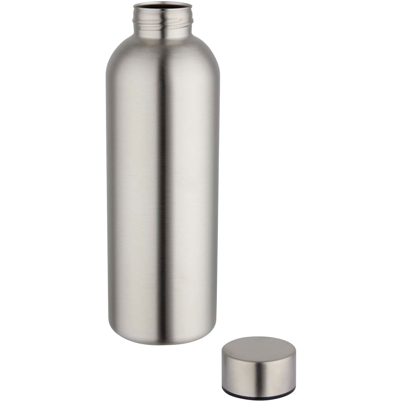 Spring 750 ml RCS-zertifizierte einwandige Trinkflasche aus recyceltem Edelstahl - edelstahl grau-788