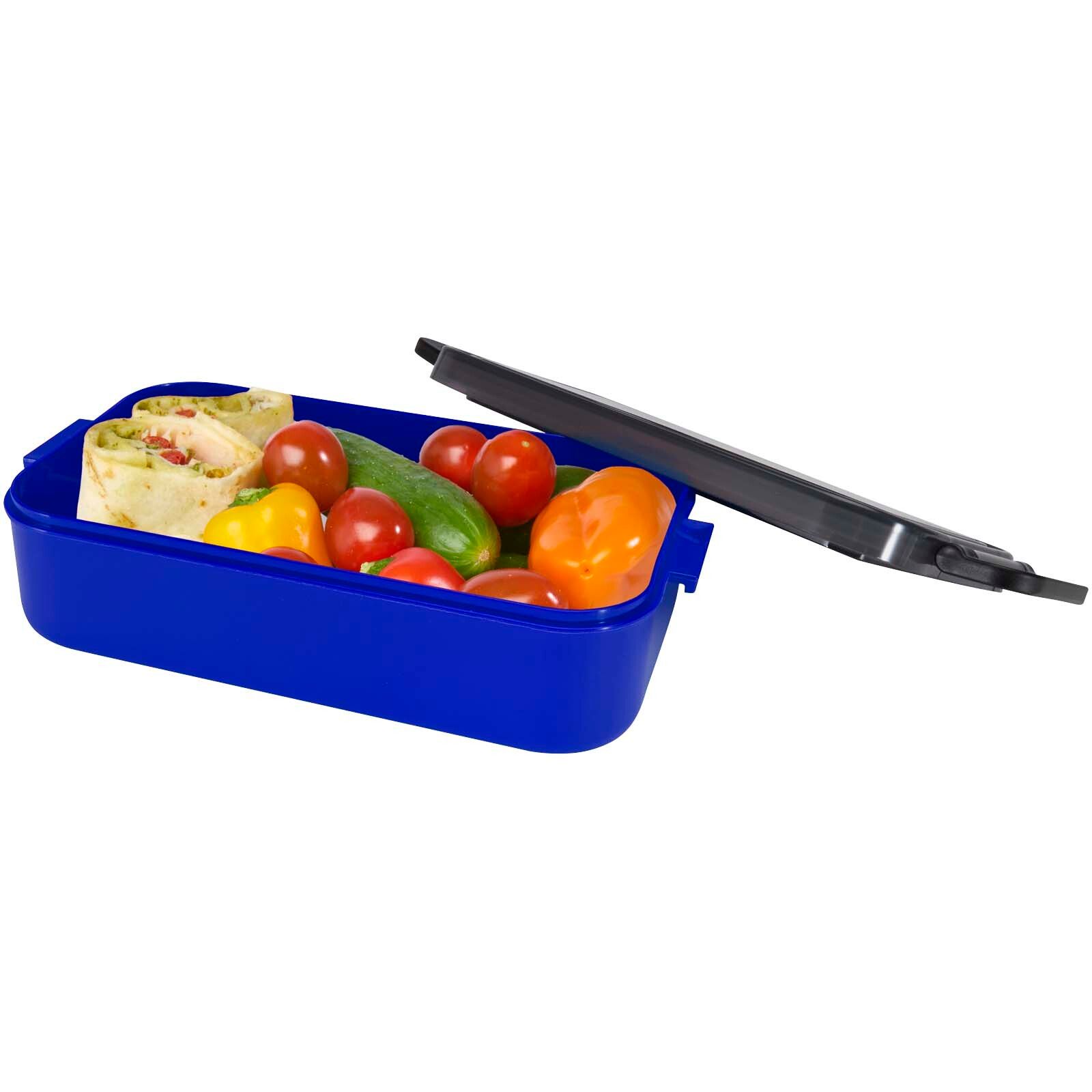 Snappy 1000 ml Lunchbox und Besteckset - blau-450