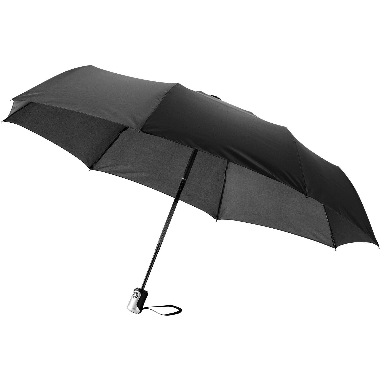 Alex 21,5" Vollautomatik Kompaktregenschirm - schwarz-719