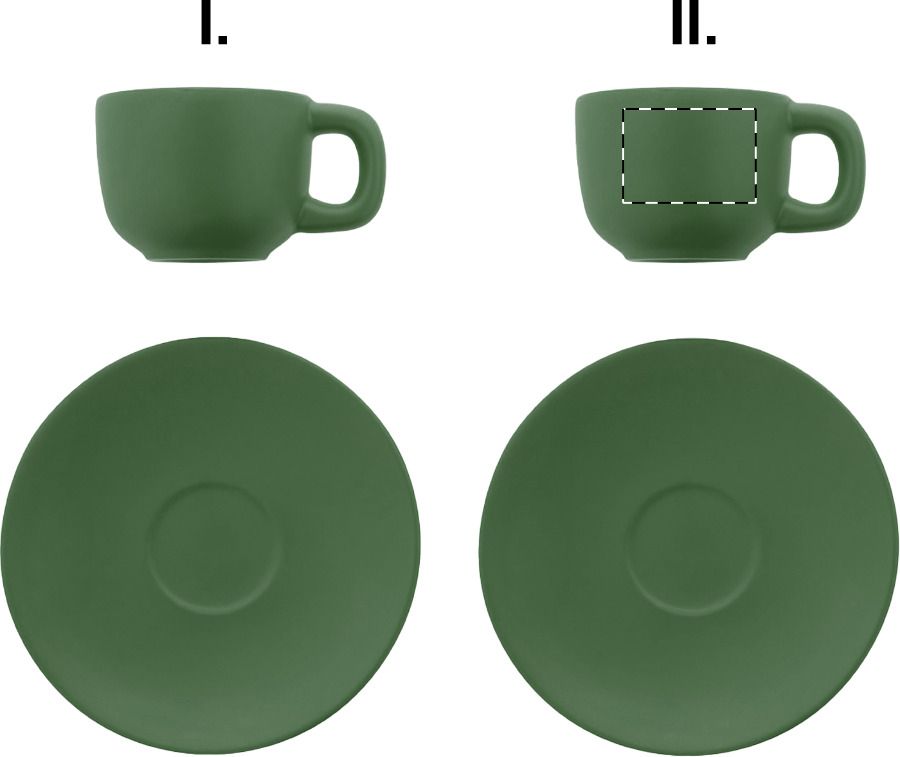 Veredelungsposition Tasse 2 - für Rechtshänder