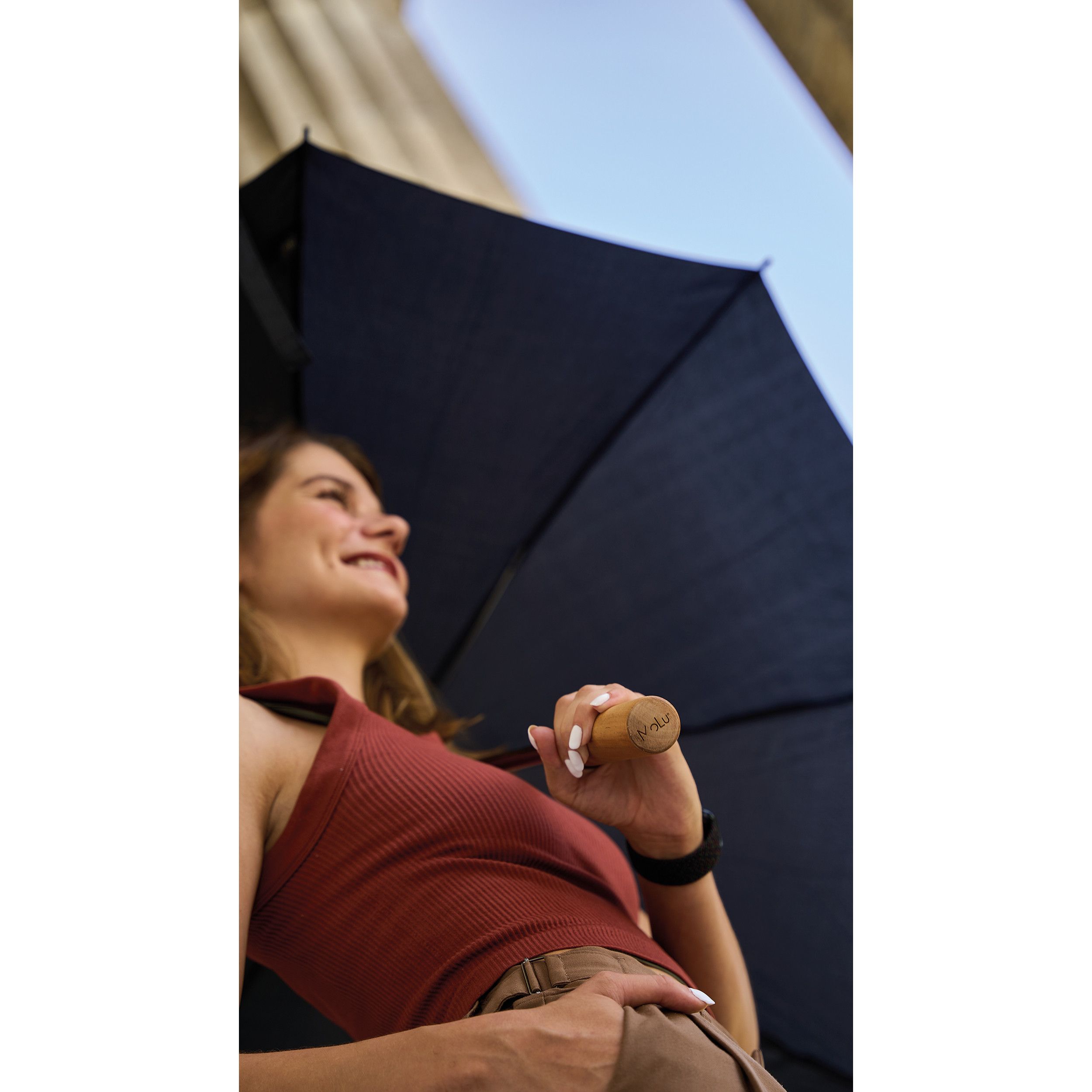 MoLu Regenschirm Saint Barth - schwarz-343