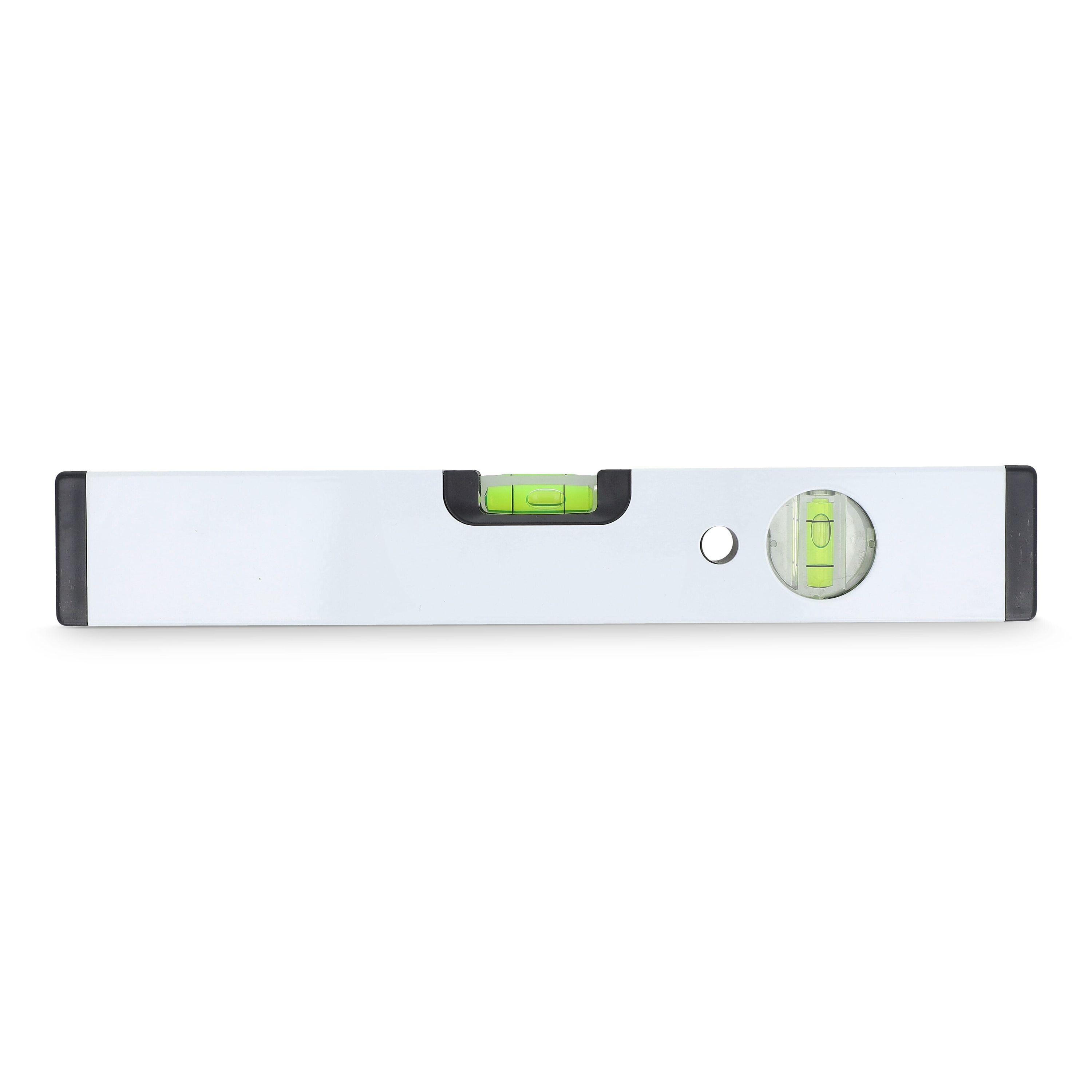 Aluminium-Wasserwaage 30 cm - weiss-517