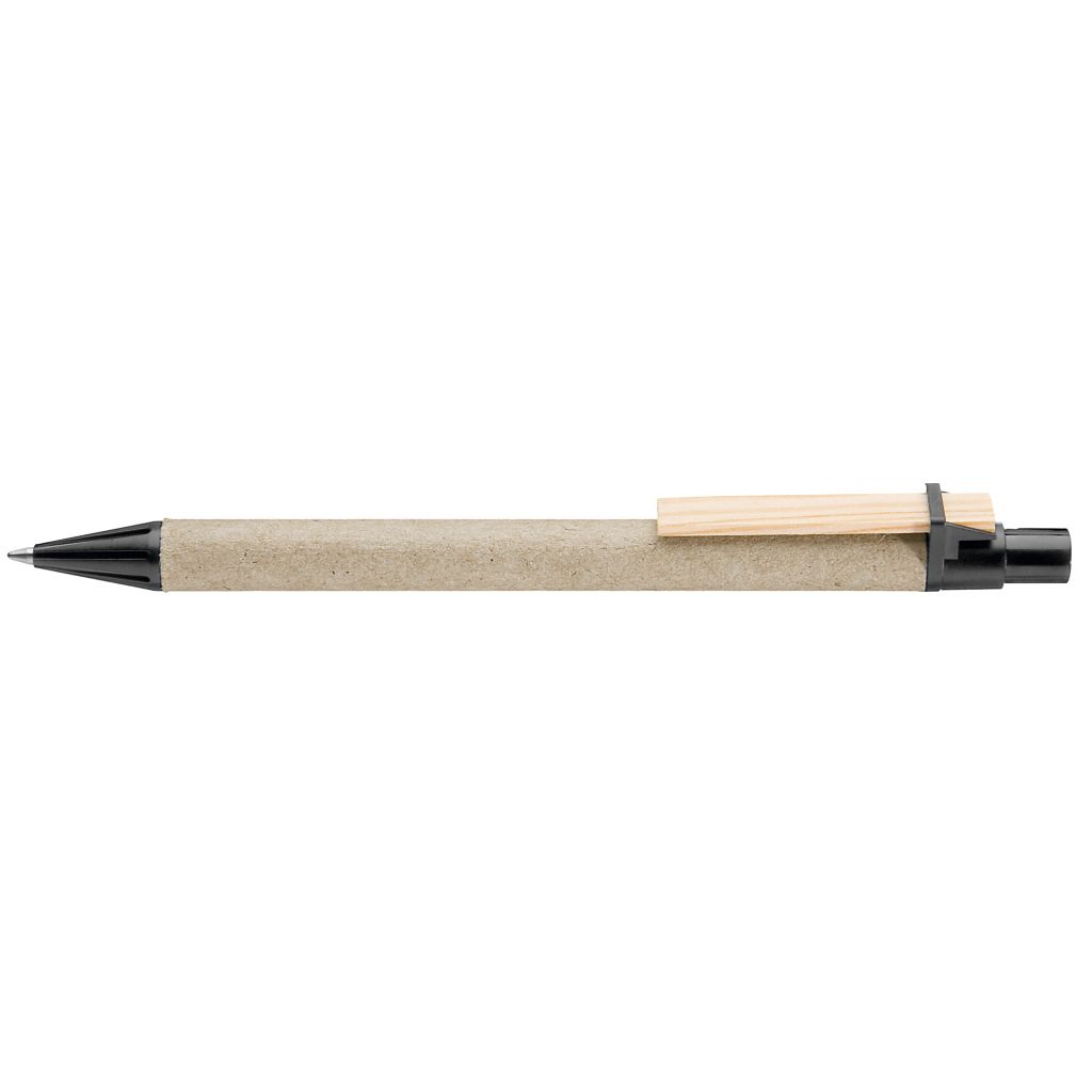 Paper Pen Druckkugelschreiber - schwarz-746