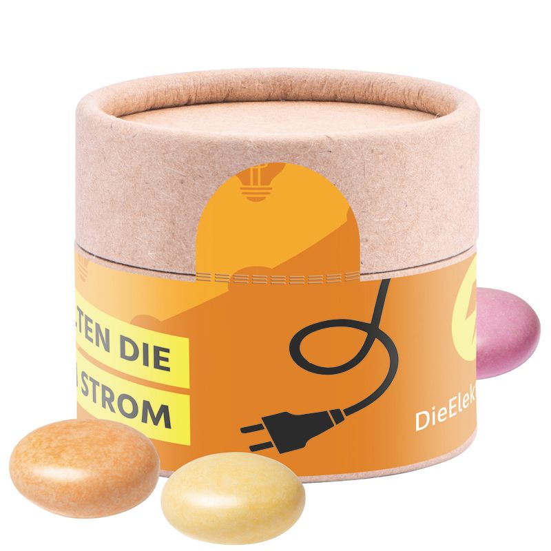 Papierdose Eco Mini , Mentos Kaudragee Fruit-148