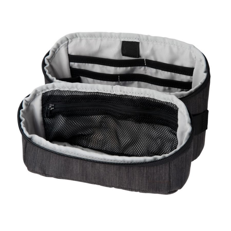 TROIKA Kabeltasche BUSINESS TECH 2 GO - anthrazit - schwarz-582