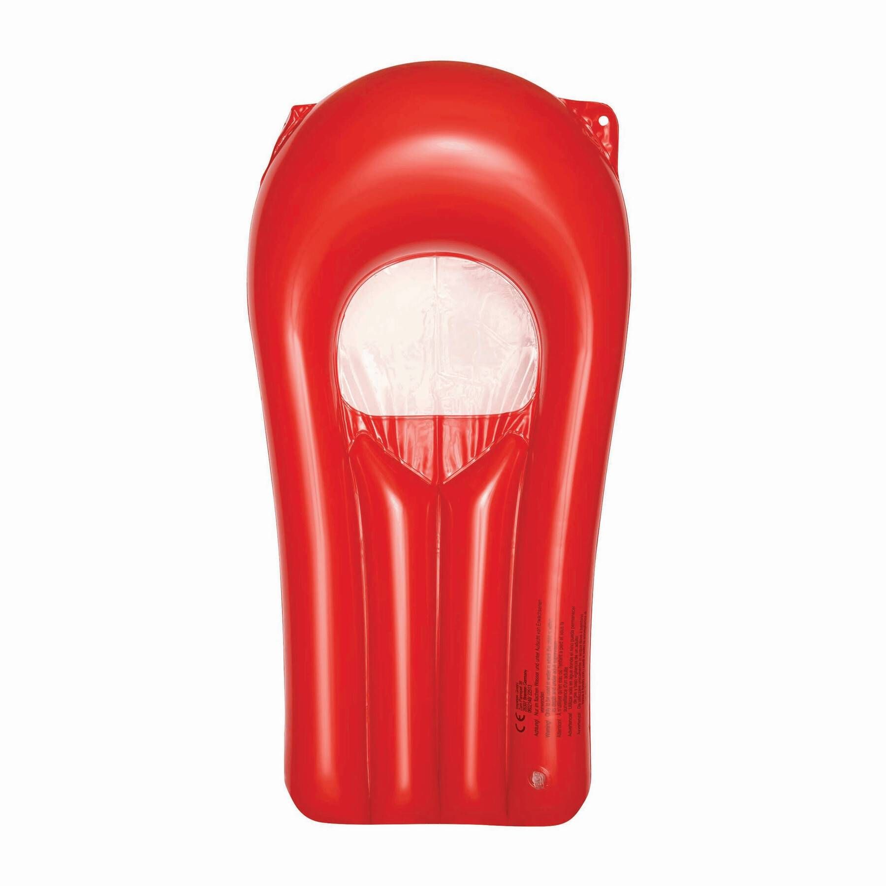 Aufblasbare Mini-Luftmatratze SPLASH - rot-33