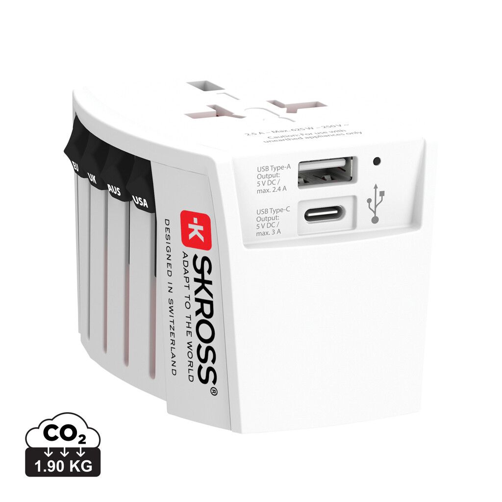 SKROSS MUV USB ( 1 USB-C 1 USB-A) - weiß-877