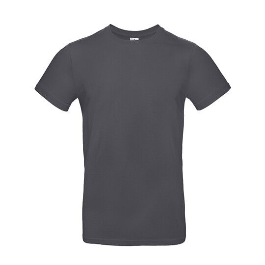 T-Shirt #E190 - dark grey solid - XXL-734