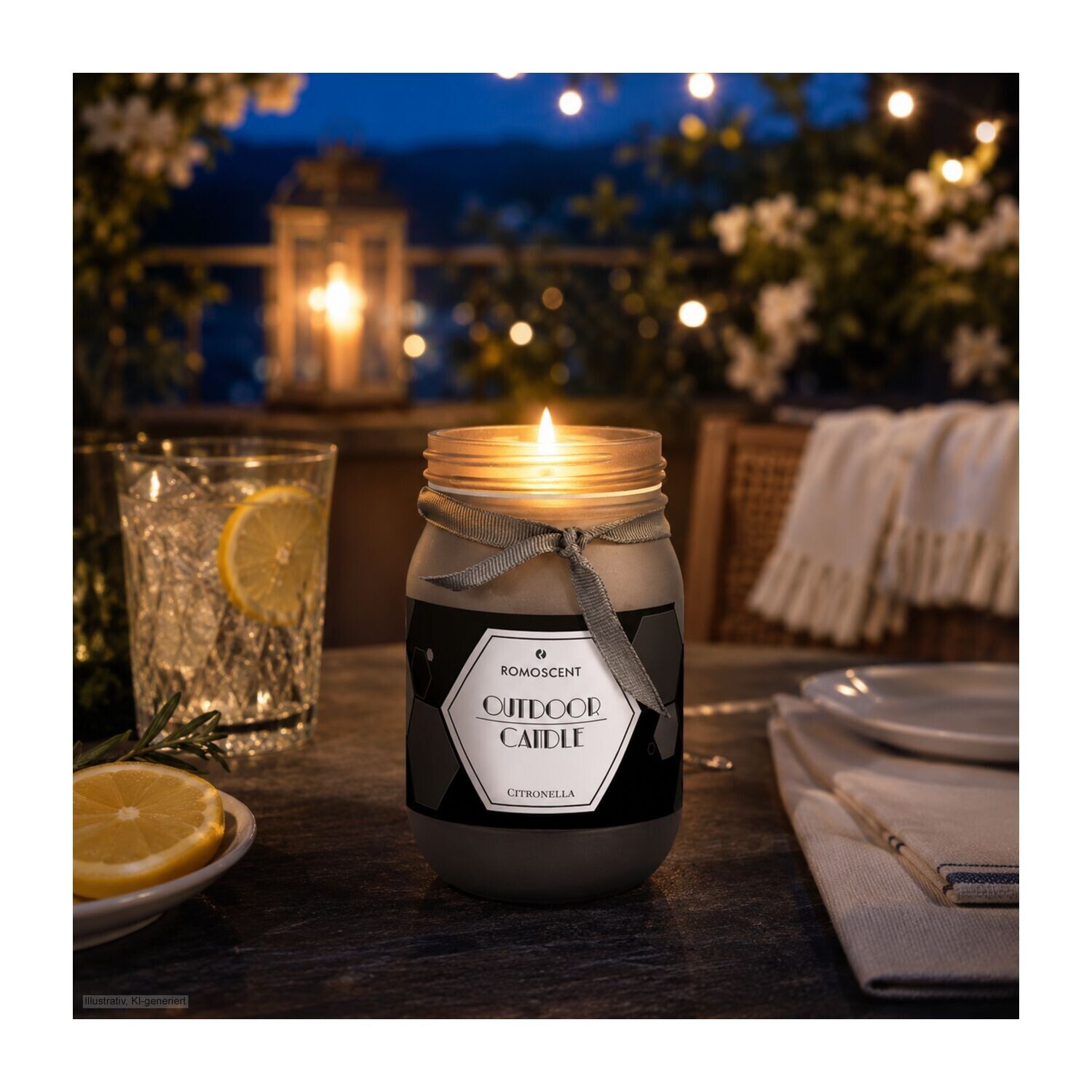 ROMOSCENT® Aromakerze Outdoor-797