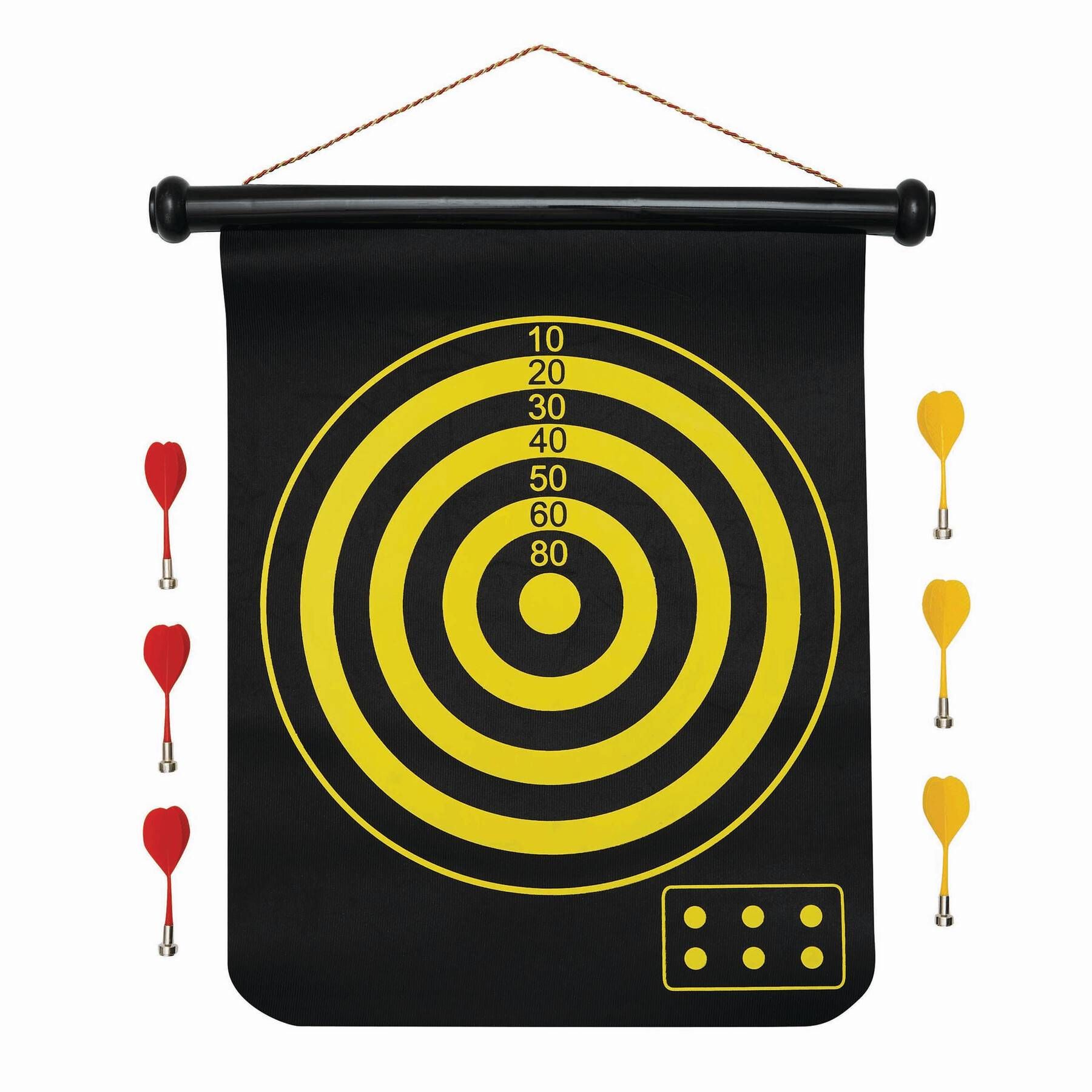 Magnetisches Dartspiel RAYMOND - schwarz-173