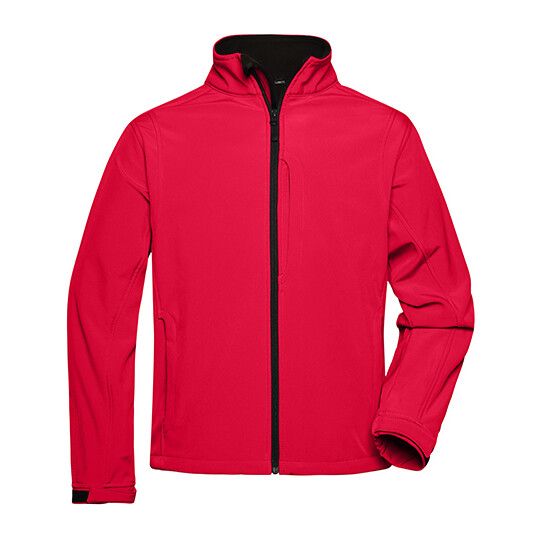 Men´s Softshell Jacket - red-340