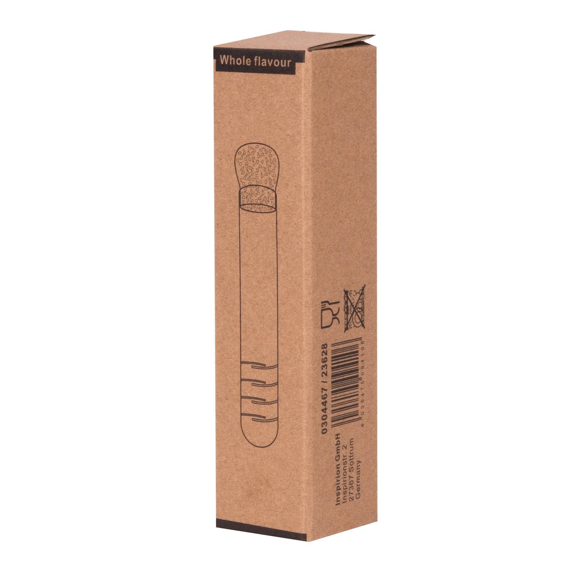Glas-Teestab WHOLE FLAVOUR - braun - transparent-695