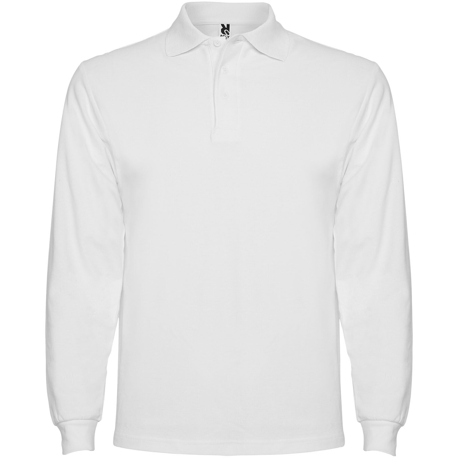 Estrella Langarm Poloshirt für Herren - weiss - XL-150