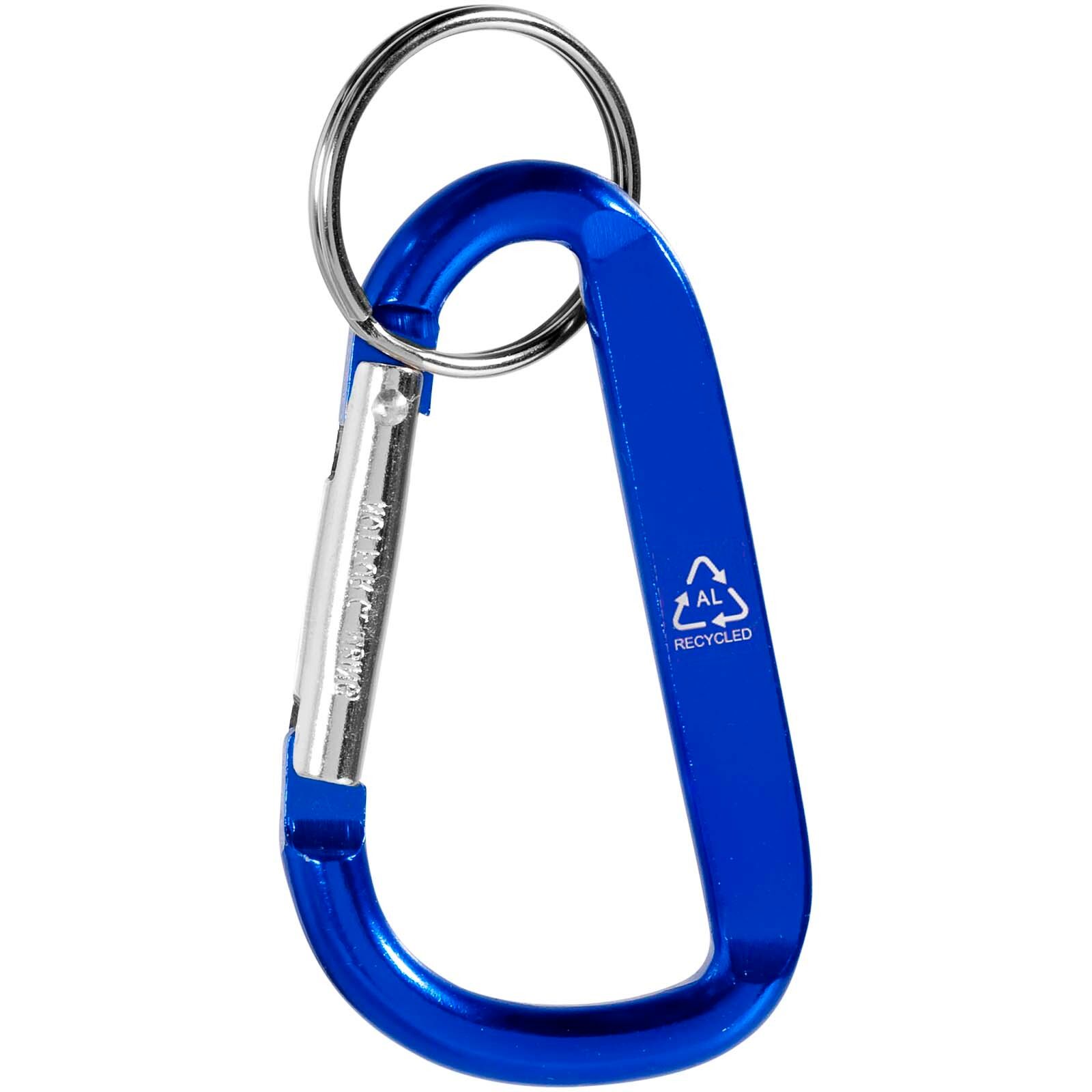 Timor RCS Karabiner Schlüsselanhänger aus recyceltem Aluminium  - royalblau-715