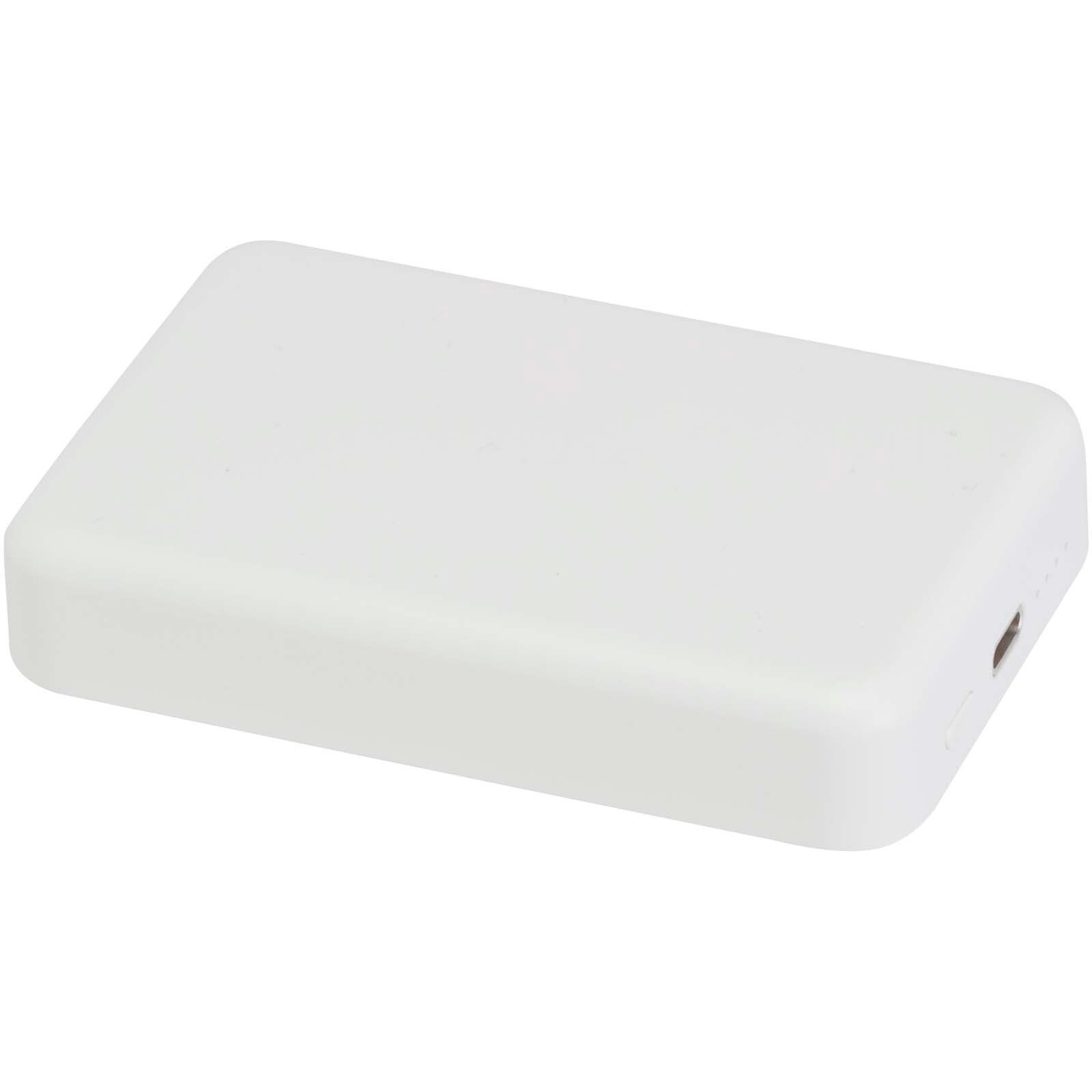 Acrab 15 W 10.000 mAh magnetische kabellose Powerbank mit 20 W PD aus recyceltem Kunststoff - weiss-260