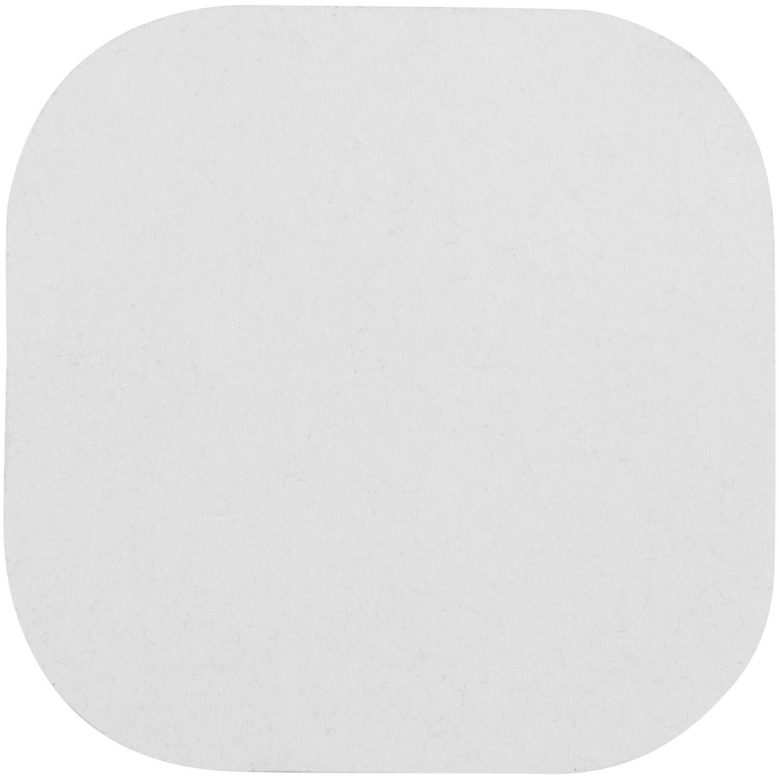 Sticky-Mate recycelte Haftnotizen mit runden Ecken - weiss-738