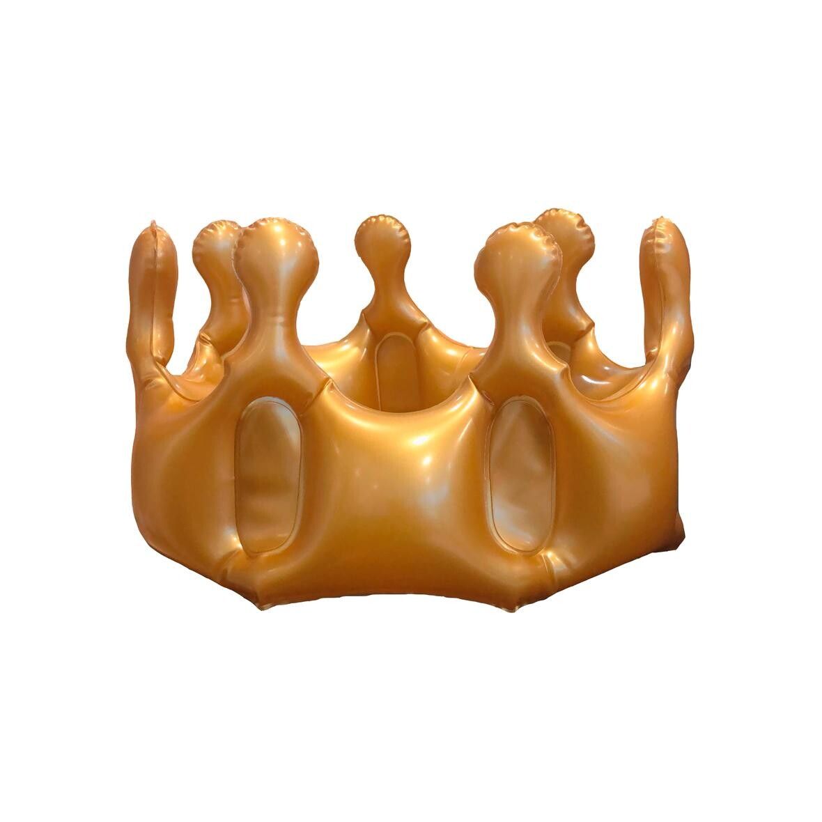 Aufblasbare Krone King - gold-371