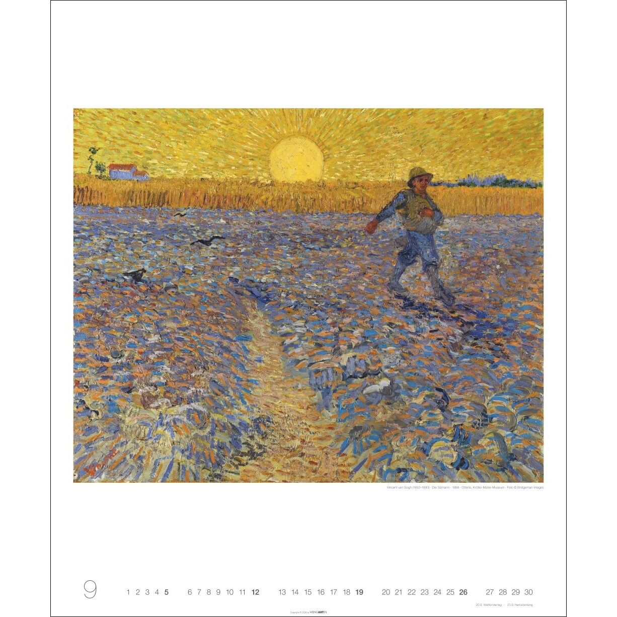 Vincent van Gogh Edtion - Kunst & Kultur Kalender-210