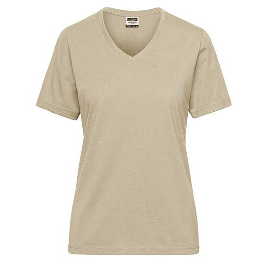 Ladies´ Bio Workwear T-Shirt - stone-101