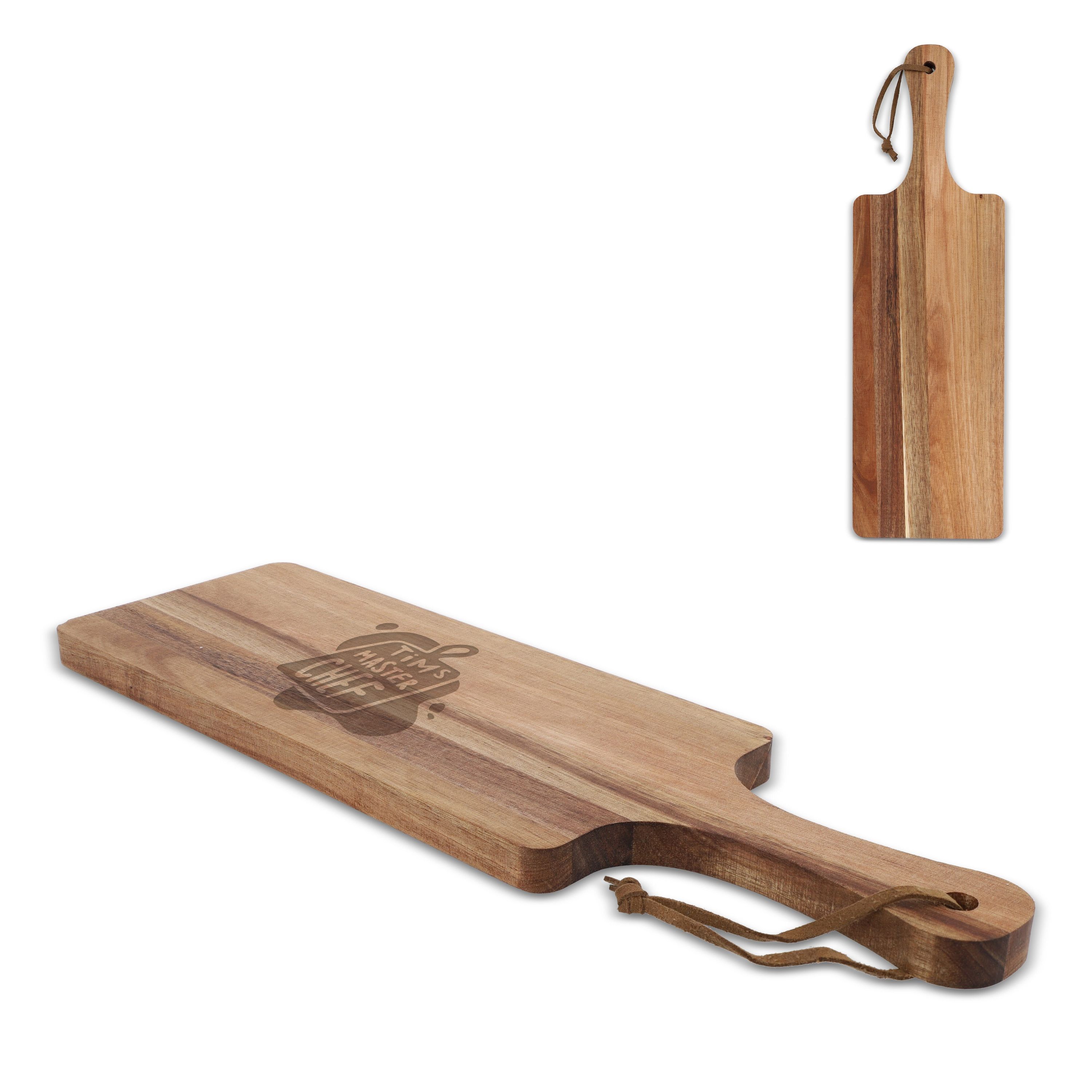 Servierbrett aus Akazie 38 x 11,7 x 1,5 cm - holz-391