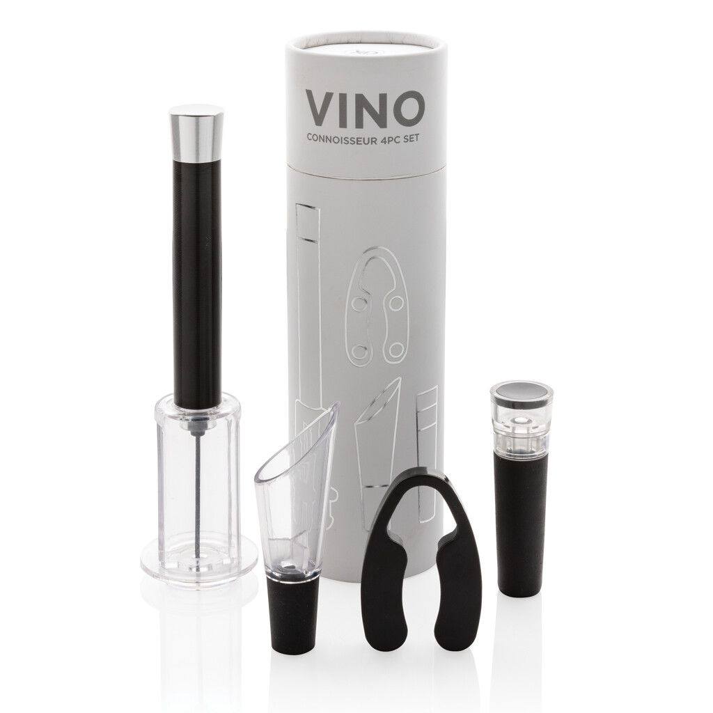 Vino Connoisseur 4-tlg. Set - silber-429