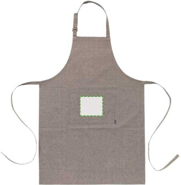 Veredelungsposition Tasche auf der Vorderseite