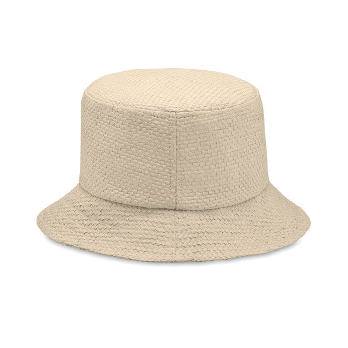 Bucket Hut Papierstroh BILGOLA+ - beige-369