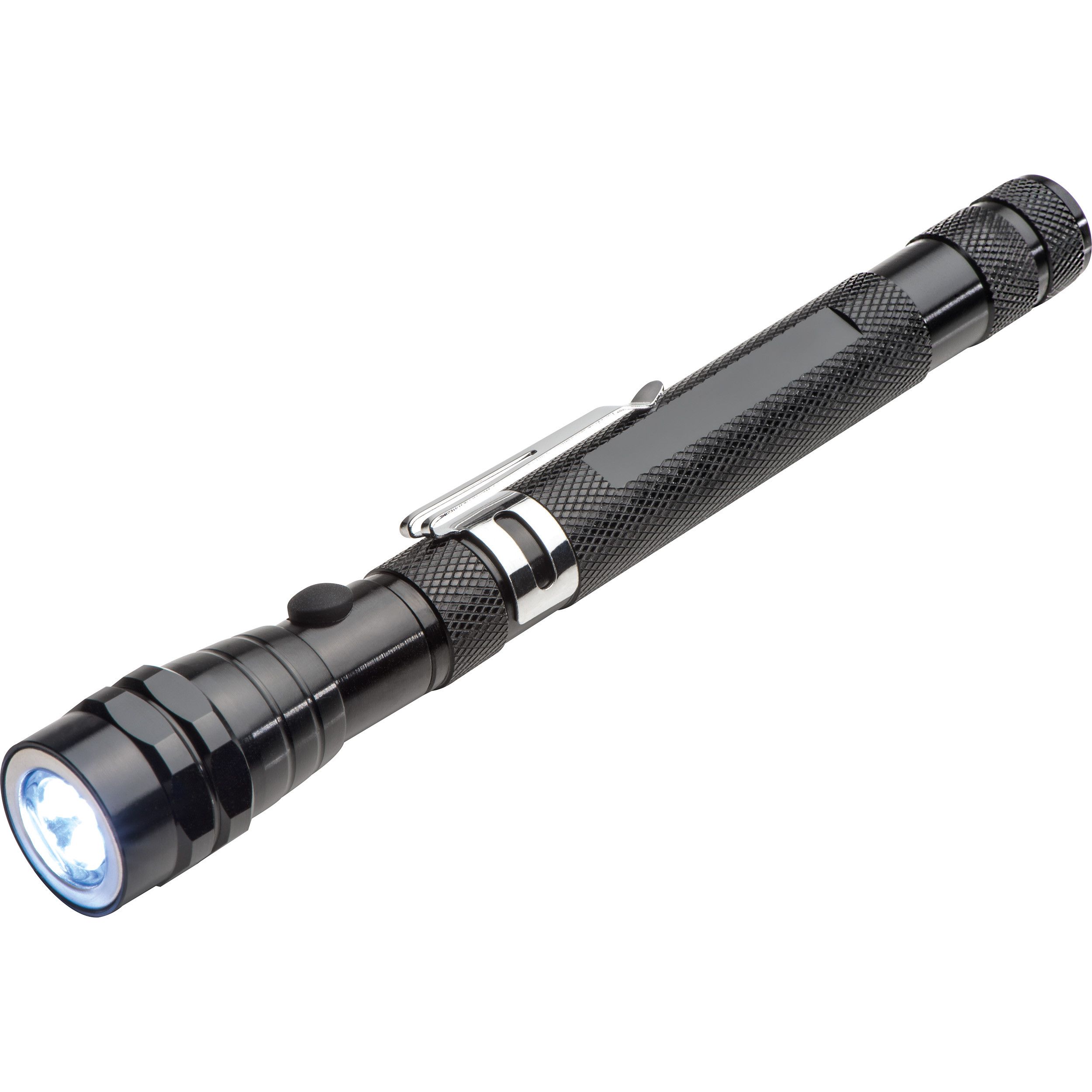 LED Taschenlampe mit Teleskopfunktion - schwarz-55