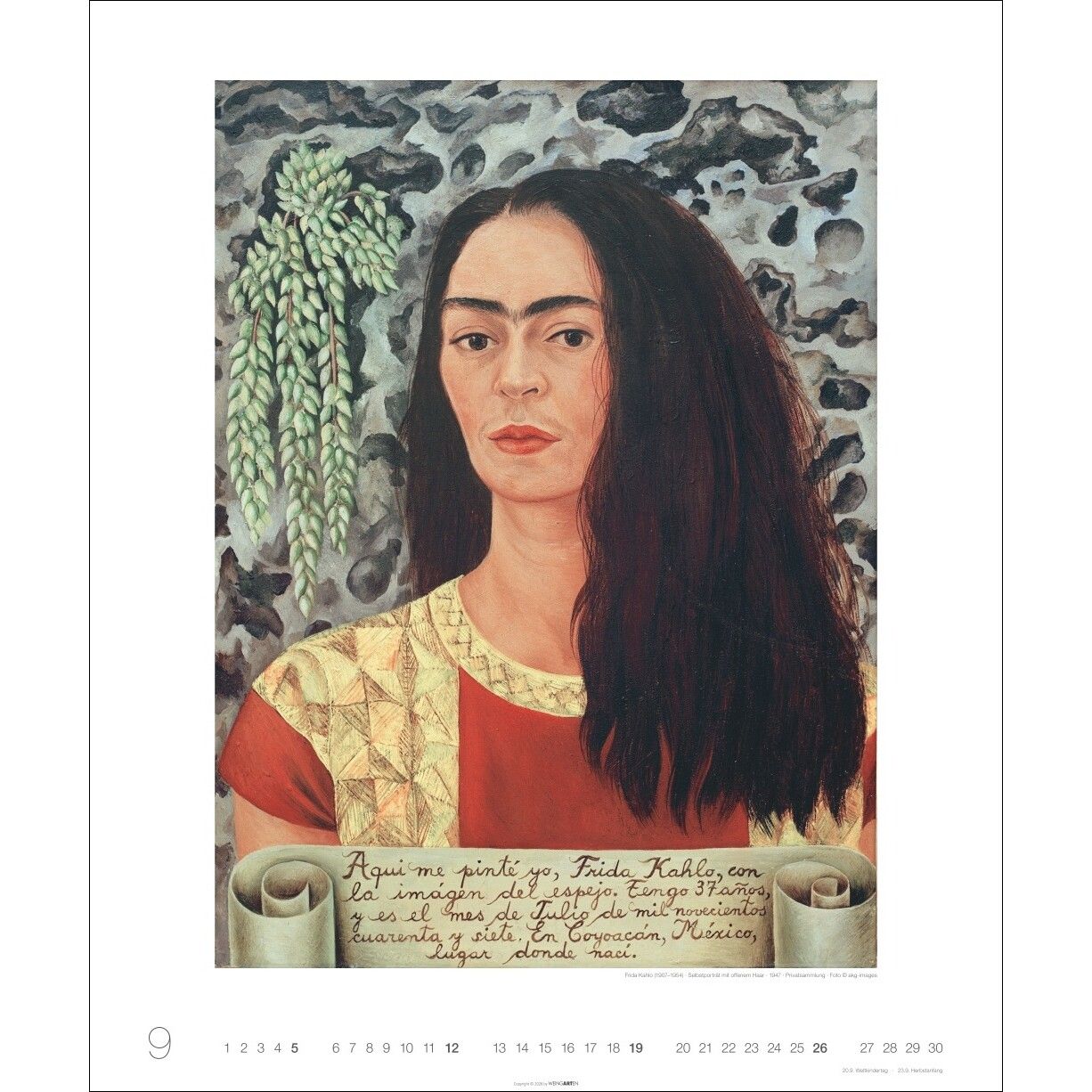 Frida Kahlo Edition - Kunst & Kultur Kalender-664