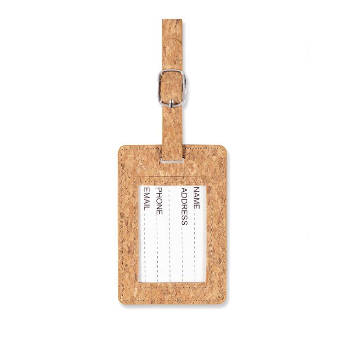 Gepäckanhänger Kork COCO - beige-792