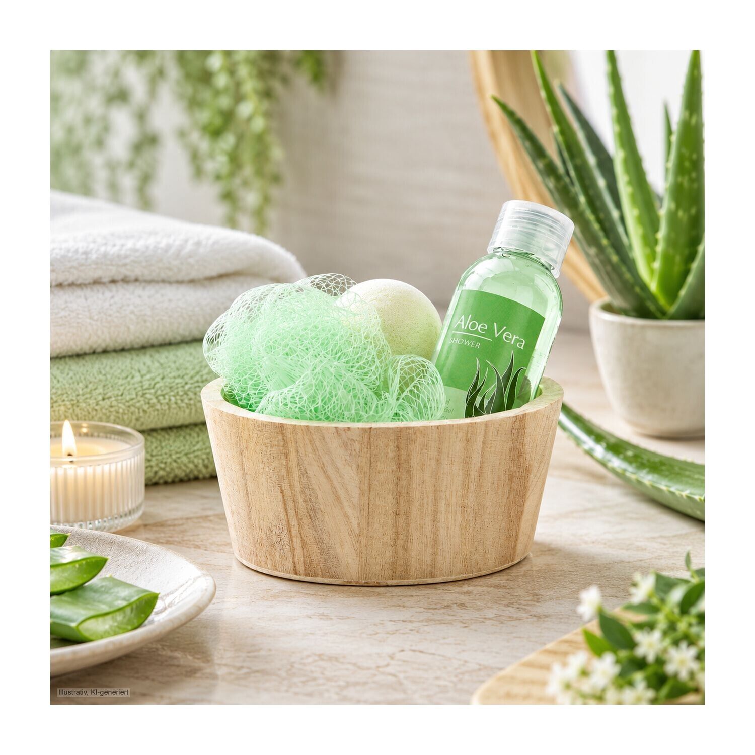 Wellness-Geschenkset: Green in Balance-913