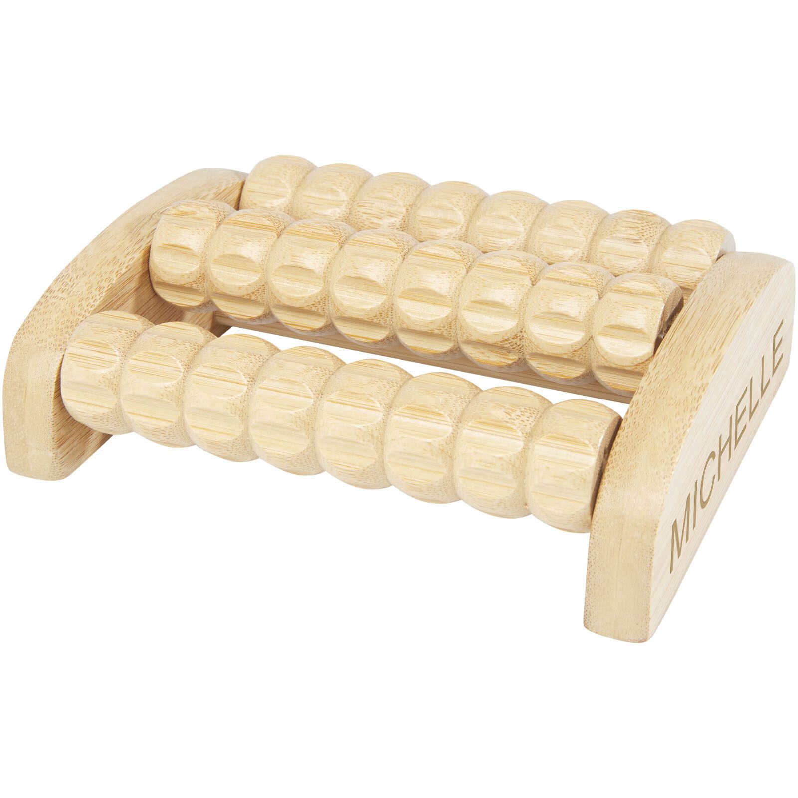 Venis Fußmassageroller aus Bambus - natural-860