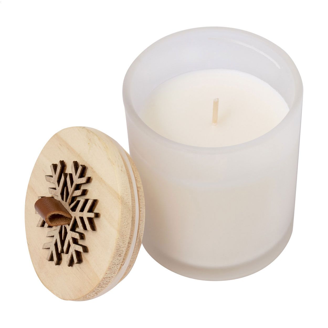 Lilnax Weihnachtskerze - weiß-447